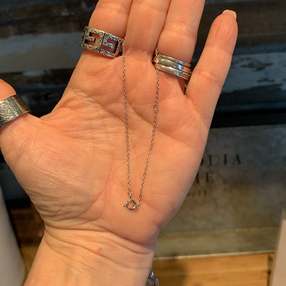 #36 Over 1 ctw tear drop Moissanite necklace - Picture 4 of 9